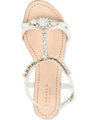 Carvela Kurt Geiger Koko Embellished Leather Sandals - Lyst