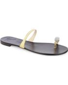 Giuseppe Zanotti Embellished Patent Leather Sandals - Lyst