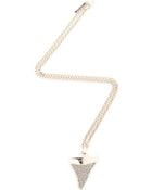 Givenchy Sparkle Shark Tooth Pendant Necklace - Lyst