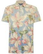 Polo Ralph Lauren Floral Print Polo Shirt - Lyst