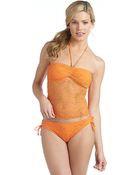 Polo Ralph Lauren Crochet Tubini Swim Top - Lyst