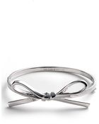 Kate Spade Skinny Mini Bow Bangle Bracelet - Lyst