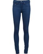 Rag & Bone High Rise Skinny Jean - Lyst