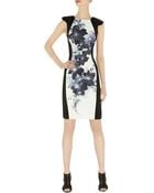 Karen Millen Oversize Oriental Print Dress - Lyst