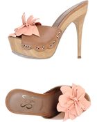 Sgn Giancarlo Paoli Platform Sandals - Lyst