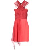 Vionnet Short Dresses - Lyst