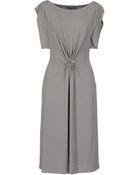 Alberta Ferretti Kneelength Dress - Lyst
