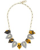 J.Crew Lulu Frost For Jcrew Crystal Kite Necklace - Lyst