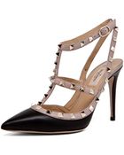 Valentino Rockstud Sling Back T100 in Pastels - Lyst