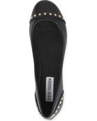Steve Madden Kstudd Leather Studded Pumps - Lyst