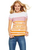 C. Wonder Sequin Stripes Crewneck Tee - Lyst