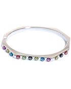Delfina Delettrez Zircon and Silver Infinity Bracelet - Lyst