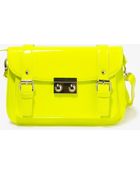 Forever 21 Patent Messenger Bag - Lyst