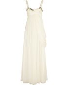 Matthew Williamson Embellished Silk chiffon Gown - Lyst