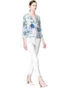 Zara Cropped Trousers - Lyst