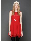 Free People Lace Dream Dress - Lyst