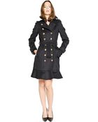 Burberry Littleton Cashmere Blend Cloth Coat - Lyst