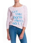 Chaser Let The Good Times Roll Sweatshirt - Lyst