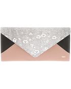 Chloé Colour Block Envelope Wallet - Lyst
