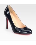 Christian Louboutin Simple 85 Patent Leather Pumps - Lyst