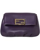 Fendi The Sta Soft Leather Shoulder Bag - Lyst