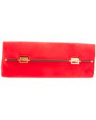 Fendi Logo Detail Clutch - Lyst