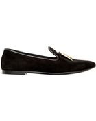 Giuseppe Zanotti 10mm Suede Loafers - Lyst