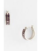 Marc By Marc Jacobs Classic Marc Hoop Earrings - Lyst