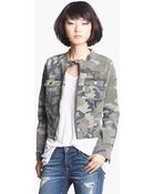 Textile Elizabeth And James Wesley Camo Jacket - Lyst