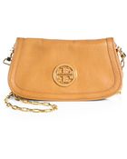 Tory Burch Amanda Logo Clutch - Lyst