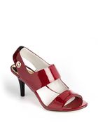 MICHAEL Michael Kors Rochelle Patent Leather Sandals - Lyst