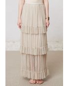 Sachin & Babi Tiered Lace Maxi Skirt - Lyst