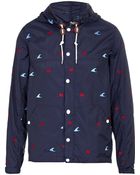 Thom Grey Nautical Windbreaker Jacket - Lyst