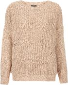 Topshop Knitted Chunky Rib Jumper - Lyst