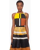 Proenza Schouler Printed Shell Tank Top - Lyst