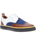 DSquared² Contrasting Panel Derby Shoe - Lyst