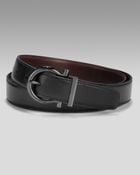 Ferragamo Gancinibuckle Belt - Lyst