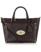 Mulberry Small Willow Silky Calf Leather Tote - Lyst