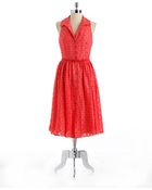 Jones New York Sleeveless Belted Shirtdress - Lyst