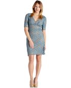 Karen Kane Short Sleeve Kate Lace Dress - Lyst