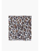Stella McCartney Leopard Printed Scarf - Lyst