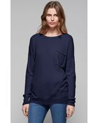 Theory Tollie Merino Wool Sweater - Lyst