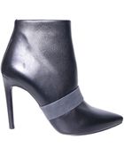Proenza Schouler Leather Bootie With Zip - Lyst