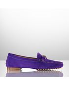 Ralph Lauren Collection Dasita Suede Loafer - Lyst