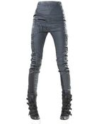 Demobaza Waxed Stretch Denim Leggings - Lyst