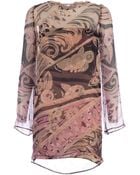 Emilio Pucci Printed Dress - Lyst