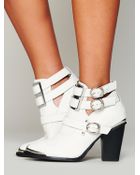 Free People Lindi Buckle Back Boot - Lyst
