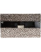 Jimmy Choo Calf Hair Reese Clutch - Lyst
