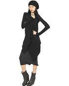Rick Owens Extra Fine Merino Wool Knit Cardigan - Lyst