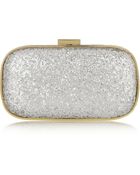Anya Hindmarch Marano Glitterfinished Box Clutch - Lyst